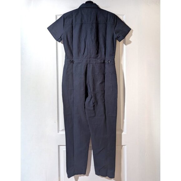 NEW! Outerknown | S.E.A. Suit, Short Sleeve Jumpsuit in Navy Blue - Picture 6 of 16